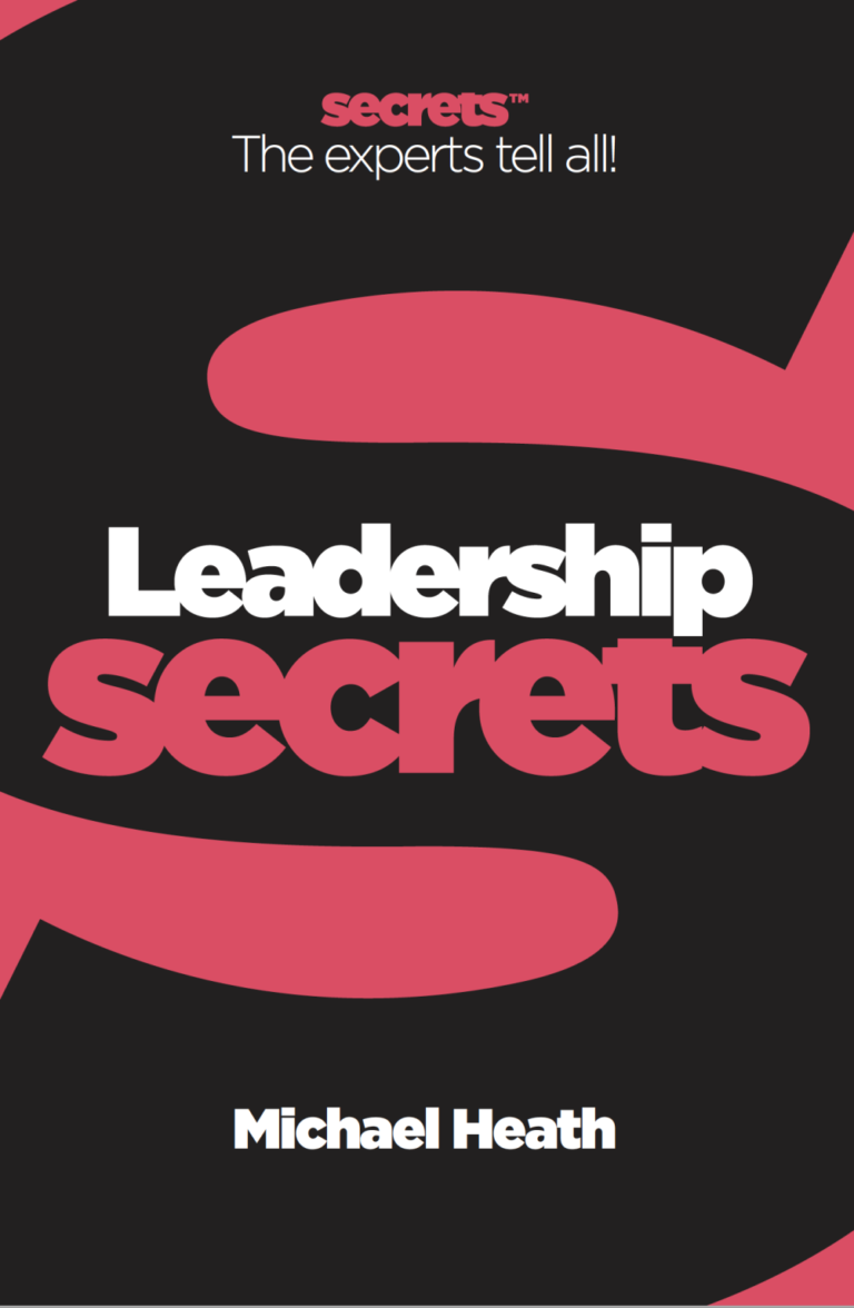 leadership secrets business book cover