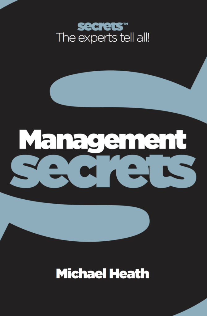 management secrets business book cover